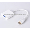 factory price hdmi to vga converter cable for PC, DVD, monitor, projectors